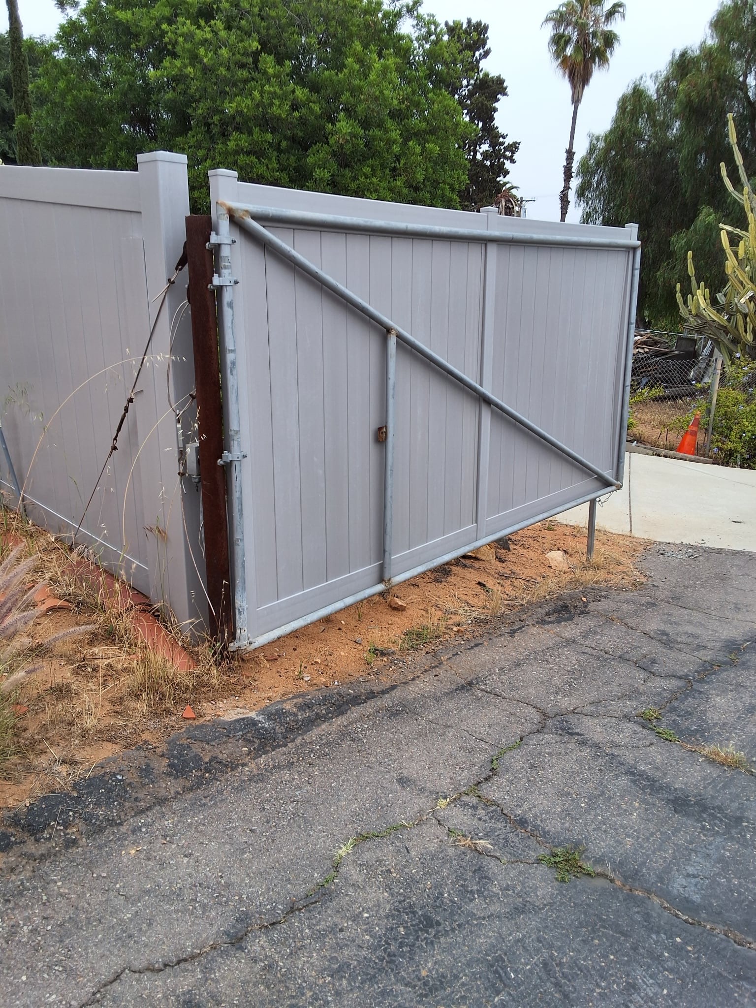 Wooden Privacy Gate