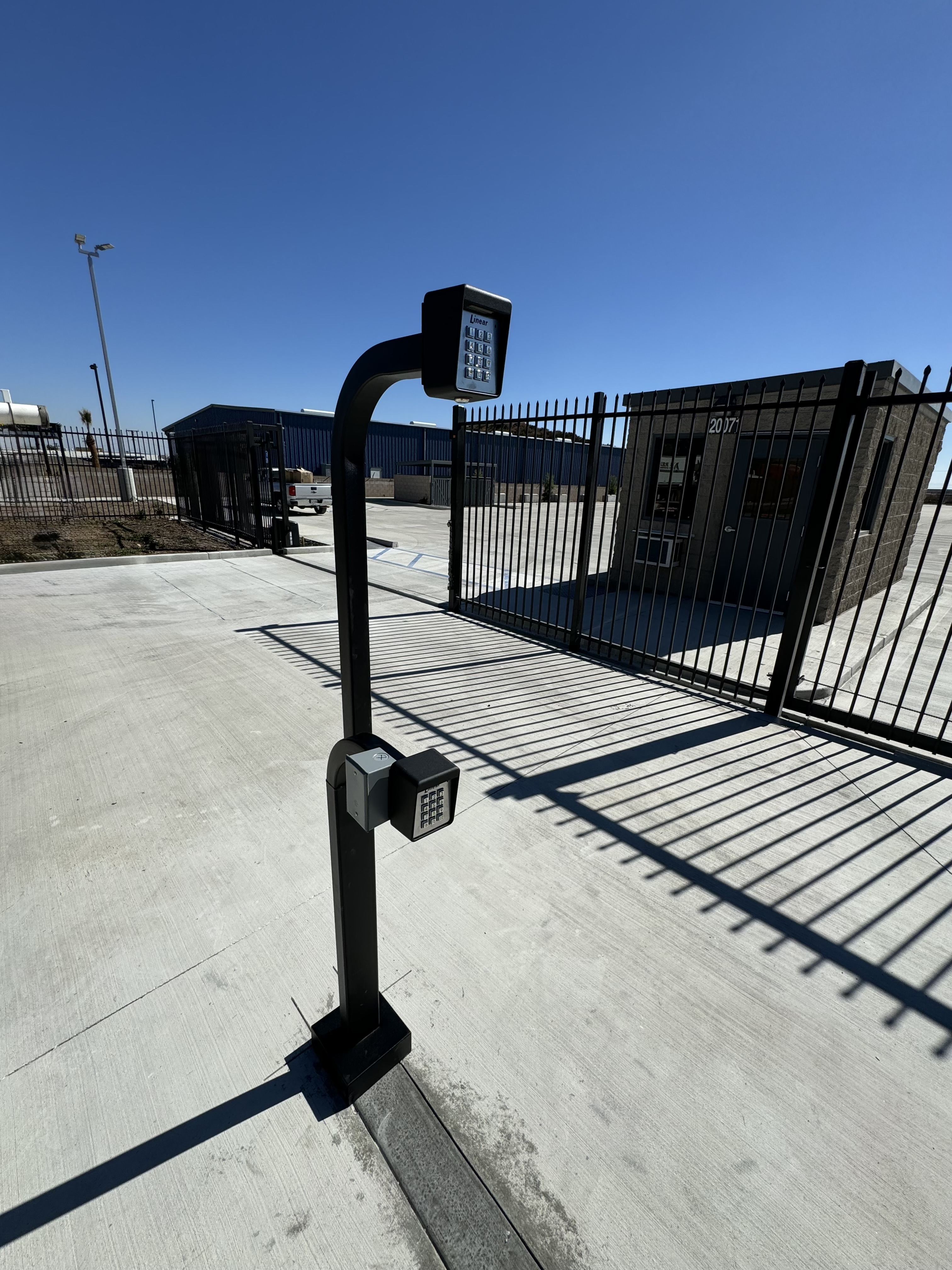 Modern Commercial Gate